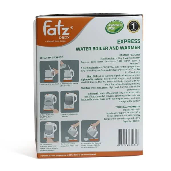 Máy hâm nước và đun nước siêu tốc FB3501SL