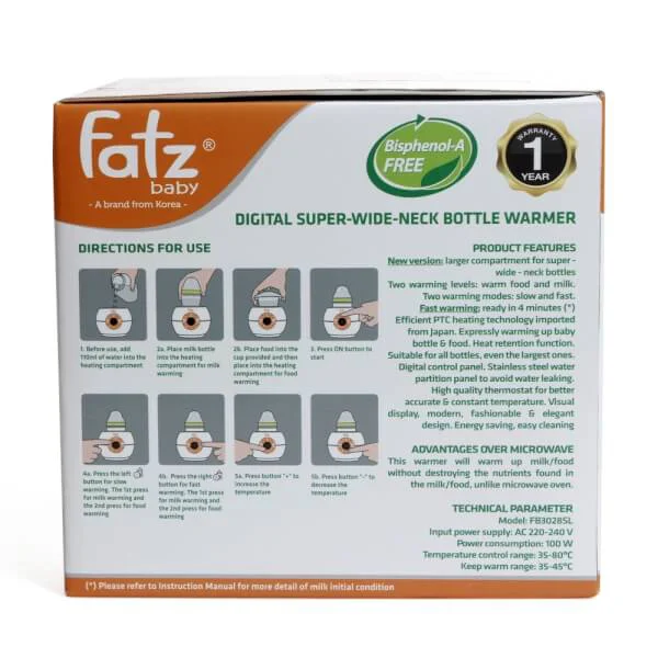 Máy hâm sữa bình cổ siêu rộng điện tử FB3028SL