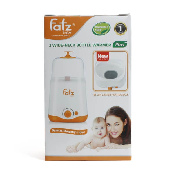 Máy hâm sữa đa năng  2 bình cổ rộng Fatzbaby FB3012SL