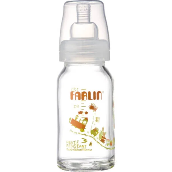 Bình sữa Farlin thủy tinh TOP-808G 120ml