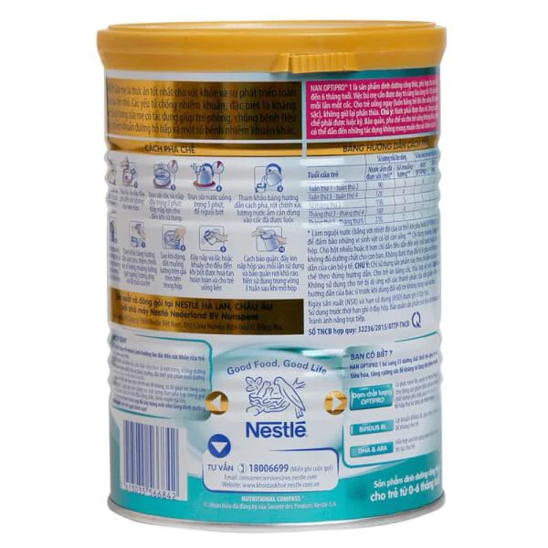 Sữa bột Nestle NAN Pro 1, 400g