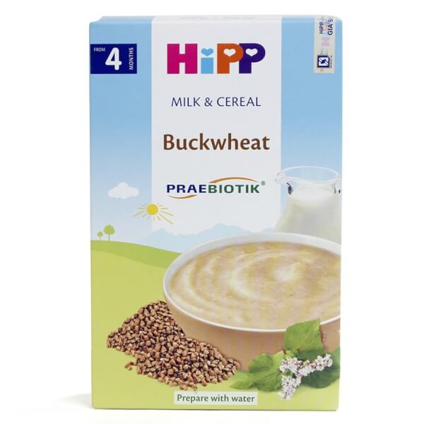 Bột sữa dinh dưỡng HiPP bổ sung Praebiotik - Bột ăn dặm kiều mạch 250g