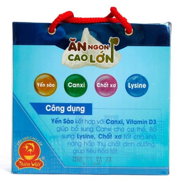 Yến Thiên Việt - Kids Nest Plus Lốc hương Cam