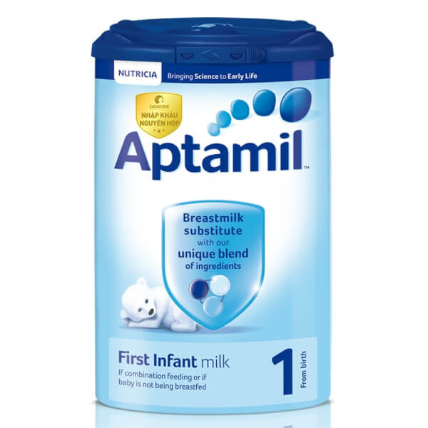 Sữa Aptamil Anh số 1 900g (0-6 tháng)