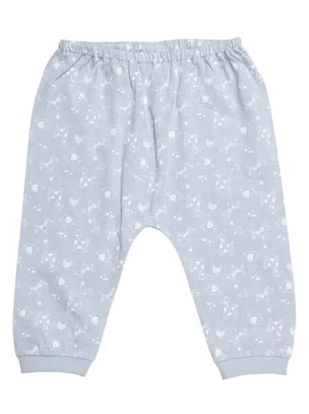 Bộ thun bé trai dài CF B059003 Xanh