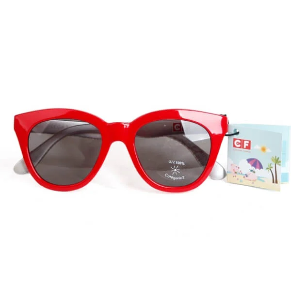 Mắt kính bé gái CF A019015 Đỏ