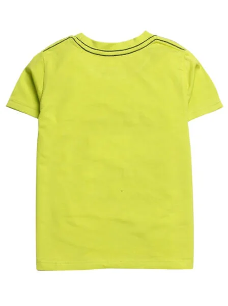 Áo thun bé trai tay ngắn CF G069009 Xanh nõn chuối