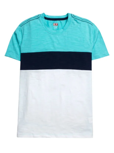 Áo thun bé trai tay ngắn CF B059040 Xanh