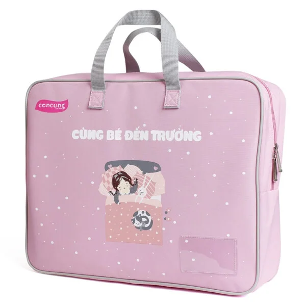 Túi đựng gối bé gái CF Hồng