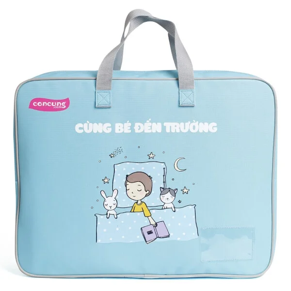 Túi đựng gối bé trai CF Xanh