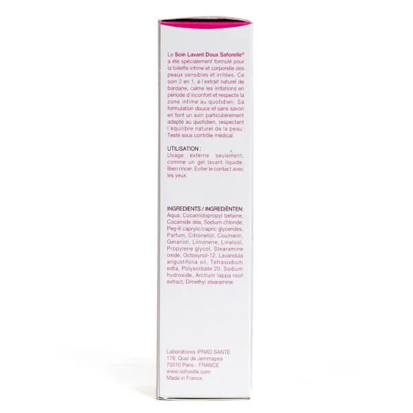 Dung dịch vệ sinh phụ nữ SAFORELLE Gentle Cleansing care 100ml