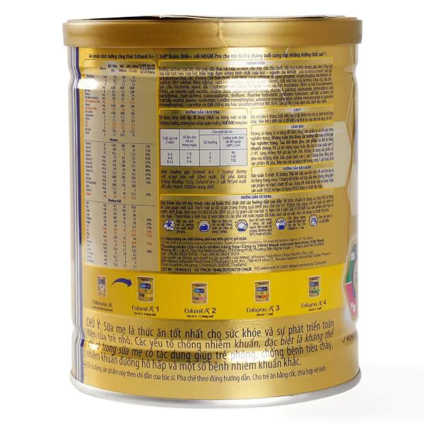 Combo 2 lon Sữa Enfamil A+ 1 400g (0-6 tháng)