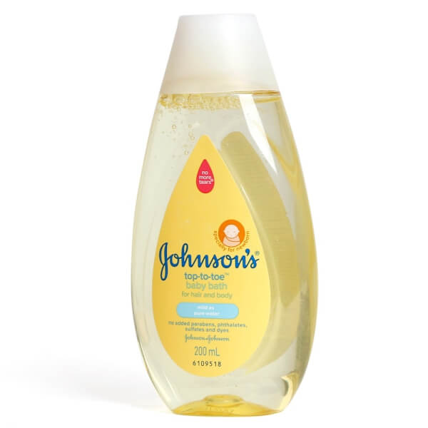Combo 2 Sữa tắm gội toàn thân Johnson Baby 200ml