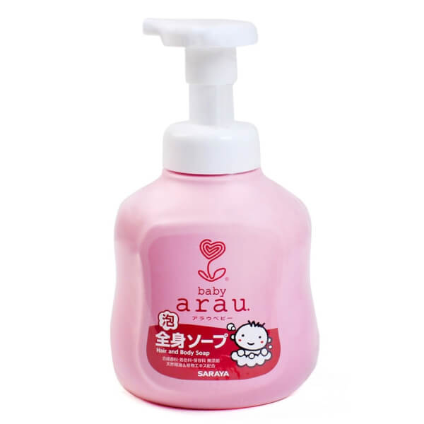 Tắm gội trẻ em Arau baby bình 450ml