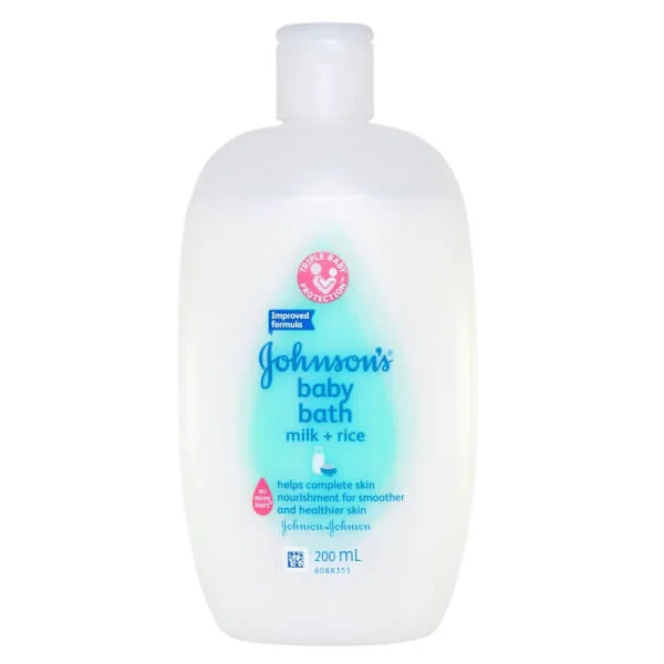 Sữa tắm chứa sữa và tinh chất gạo Johnson Baby (200ml)