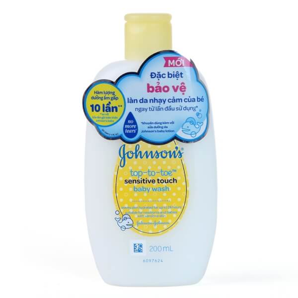 Sữa tắm gội toàn thân Johnson Baby 200ml