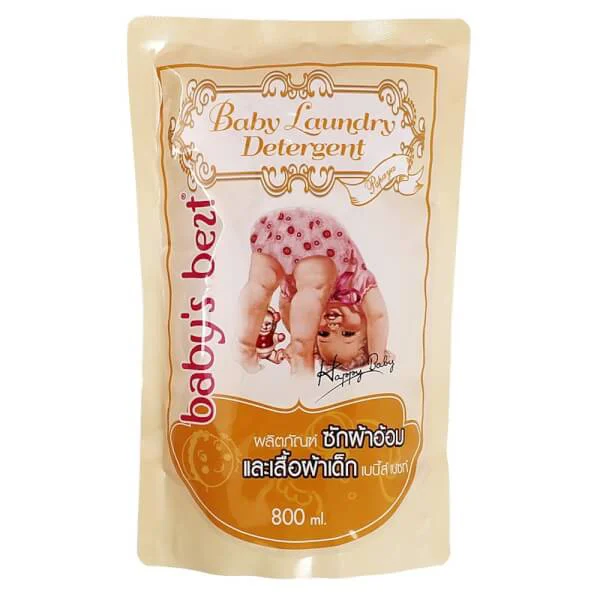 Nước giặt quần áo Baby Bezt hương trái cây, túi 800ml