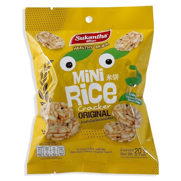 Bánh Snack Thái Mini Rice vị truyền thống, 20g