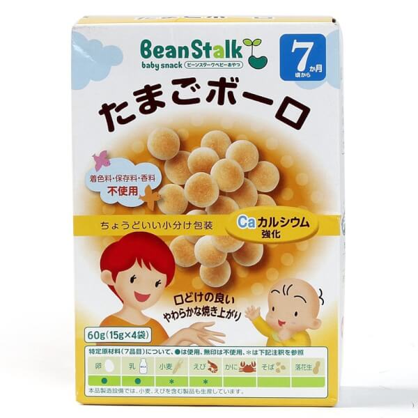 Bánh trứng Bolo Beanstalk Nhật, 60g