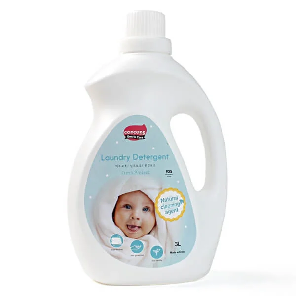 Combo 2 Nước giặt Hàn Quốc ConCung Gentle Care hương tươi mát, chai 3L (giao bao bì ngẫu nhiên)