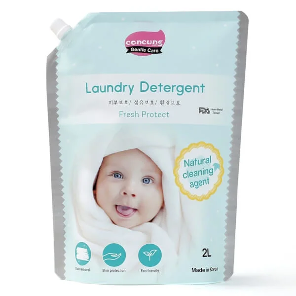 Nước giặt Hàn Quốc ConCung Gentle Care hương tươi mát, túi 2L