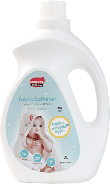 Nước xả vải Hàn Quốc ConCung Gentle Care hương tươi mát, chai 3L (giao bao bì ngẫu nhiên)