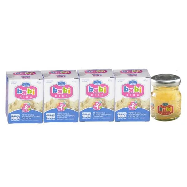 Yến Babi Bird - Lốc 4 tặng 1