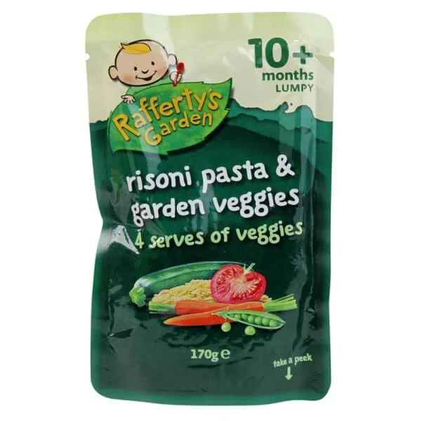 Mì Ống Risoni & Các Loại Rau Củ Lumpy Rafferty’s Garden