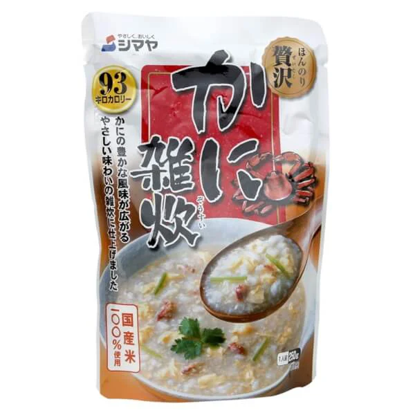 Cháo gói Shimaya vị cua, 250g