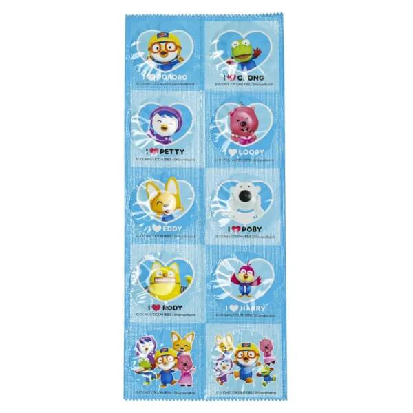 Thực phẩm bổ sung Kẹo ngậm vitamin C Pororo (dạng vỉ), 1,3 g/viên x 10 viên