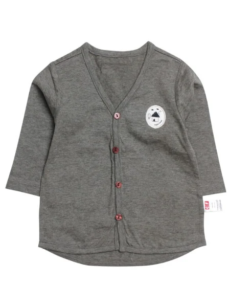 Áo khoác thun bé trai CF B059001 Xám