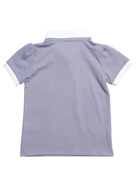 Áo polo bé gái CF G069011 Tím