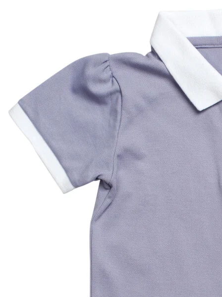 Áo polo bé gái CF G069011 Tím