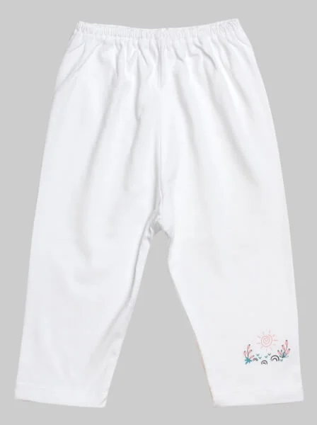 Quần sơ sinh dài CF I049001 Trắng
