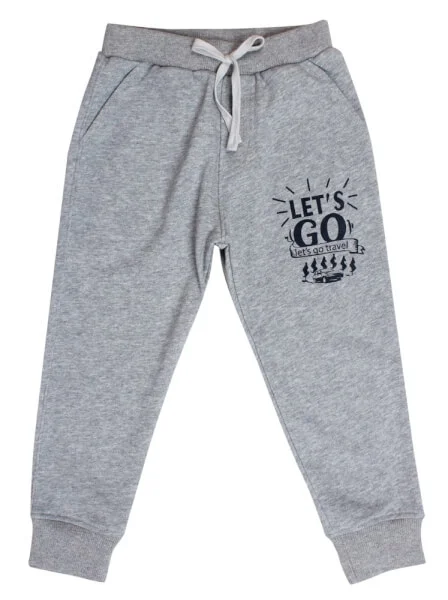 Quần thun bé trai dài CF B069027 Xám