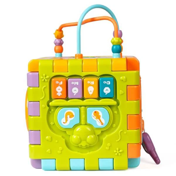 Bộ đồ chơi âm thanh màu sắc hình lập phương - HE0527