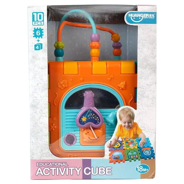 Bộ đồ chơi âm thanh màu sắc hình lập phương - HE0527