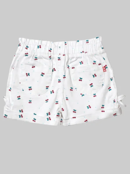 Quần kaki bé gái ngắn CF G069029 Trắng