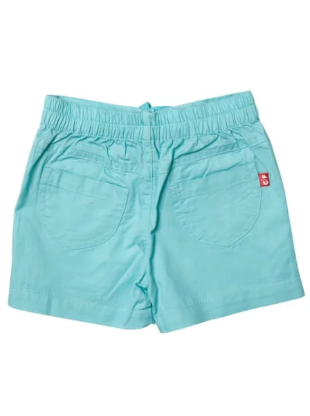 Quần kaki bé gái ngắn CF G069030 Xanh