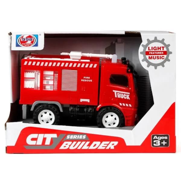 Xe cứu hỏa có đèn 3D và nhạc RFD281334