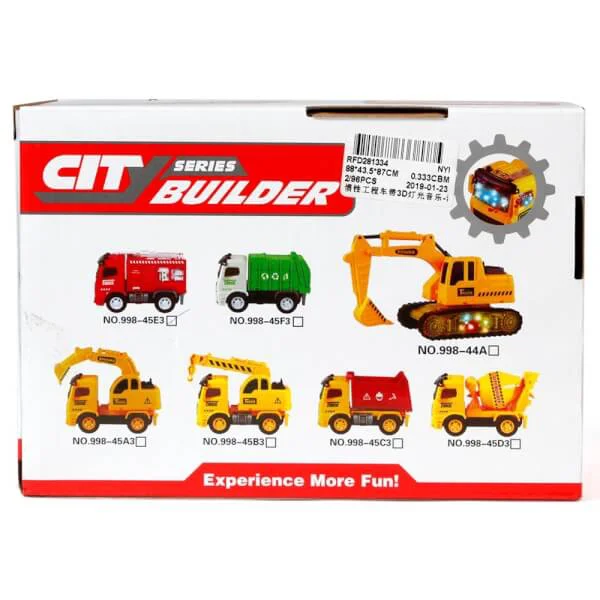 Xe cứu hỏa có đèn 3D và nhạc RFD281334