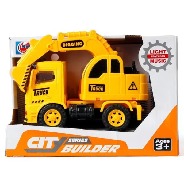 Xe xúc có đèn 3D và nhạc RFD281332