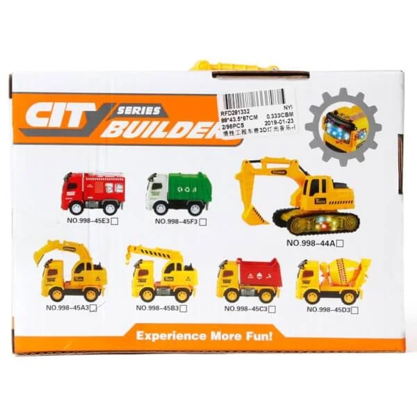 Xe xúc có đèn 3D và nhạc RFD281332