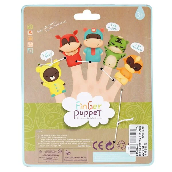 Bộ thú rối xỏ ngón tay RFD269461