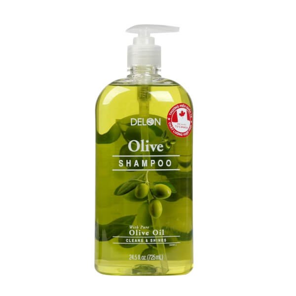 Combo Dầu Gội và Dầu Xả Delon với tinh dầu Olive