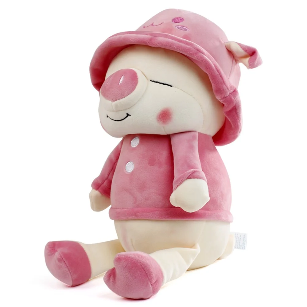 Thú bông Heo Đội Nón Áo Thêu (TM) *Sản phẩm giao màu ngẫu nhiên*