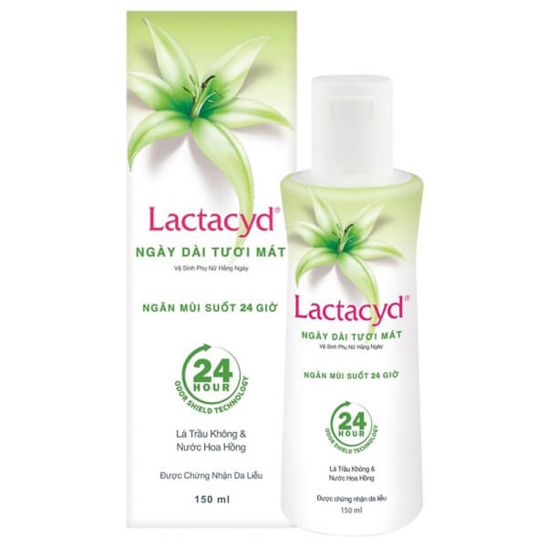 Dung Dịch Vệ Sinh Phụ Nữ Lactacyd ngày dài tươi mát 150ml