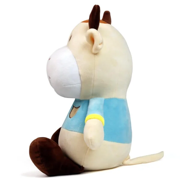 Thú nhồi bông con bò cười