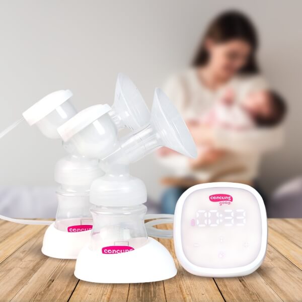 Combo 1 Túi cho mẹ Bellotte Y20020 (màu hồng) và 1 Máy hút sữa điện đôi ConCung Good DP Comfort