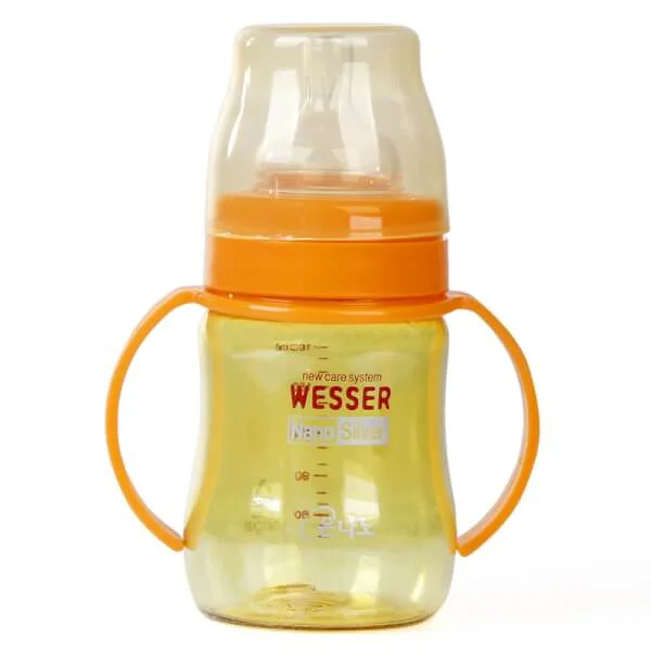 Bình sữa cố rộng Wesser 180ml